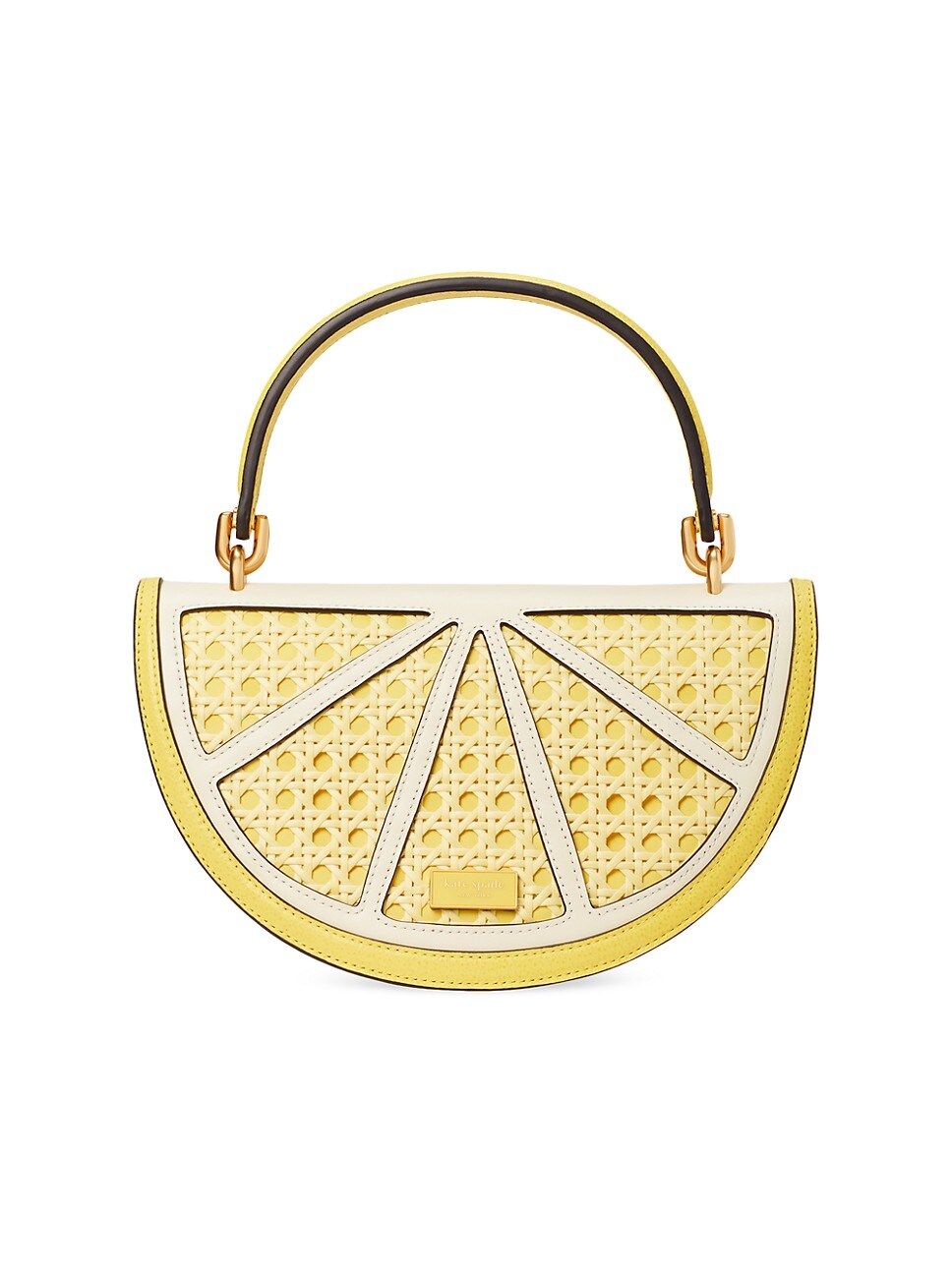 Lemon Drop Wicker Crossbody Bag | Saks Fifth Avenue