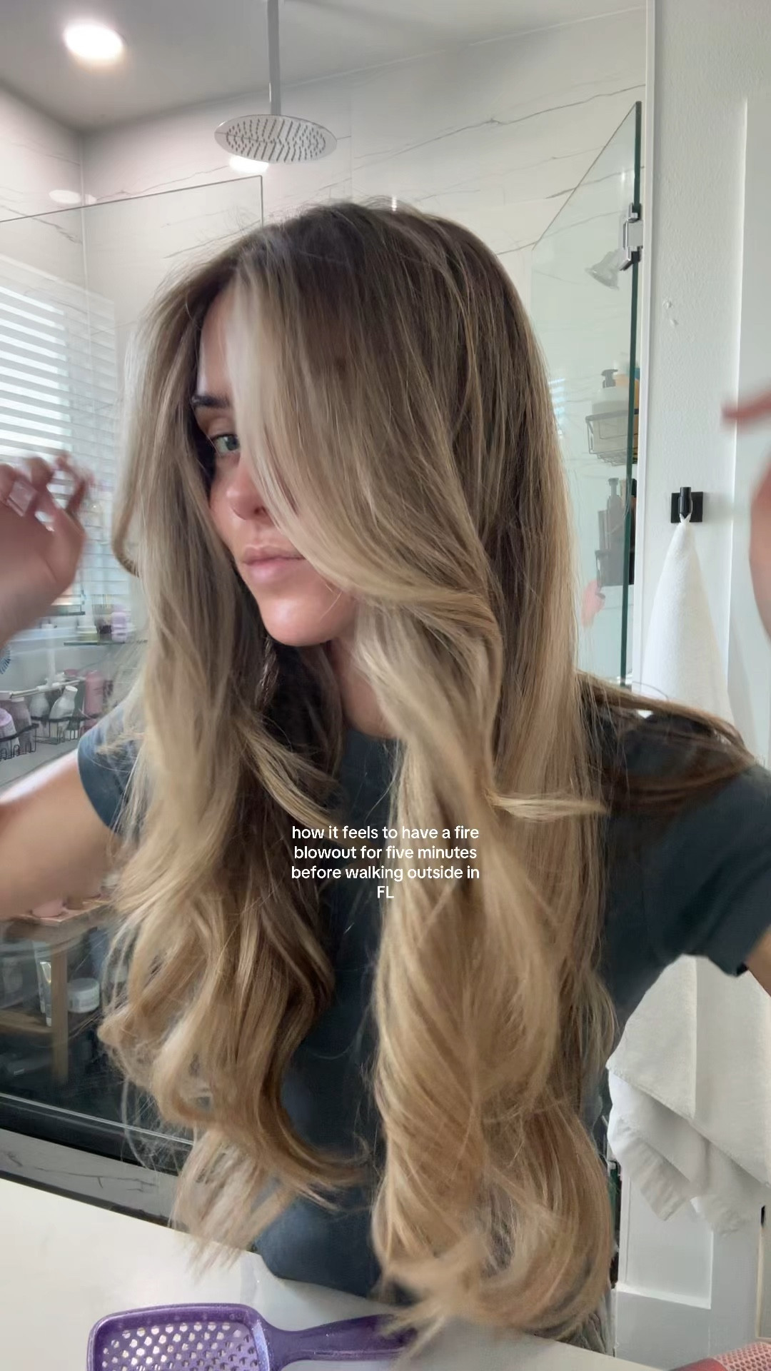 When you get your Dyson hair blowout curls all done just to know the second you step outside it’s all going to disappear. 😂 @Sephora 

#LTKselfcare #LTKgrwm #LTKBeauty