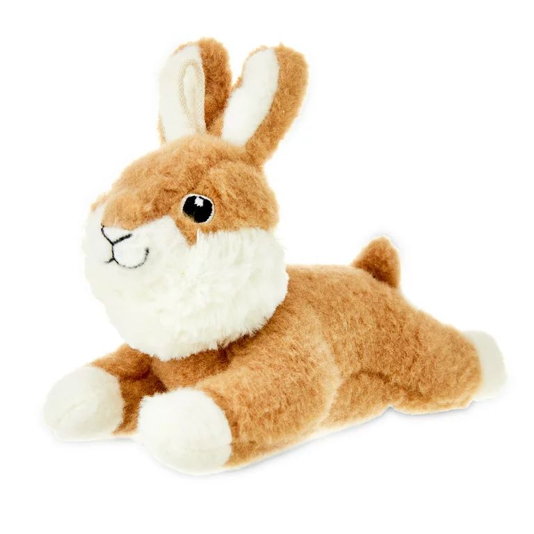 Vibrant Life 8.25 inch GRS Certified Squeaky Plush Dog Toy, Bunny | Walmart (US)