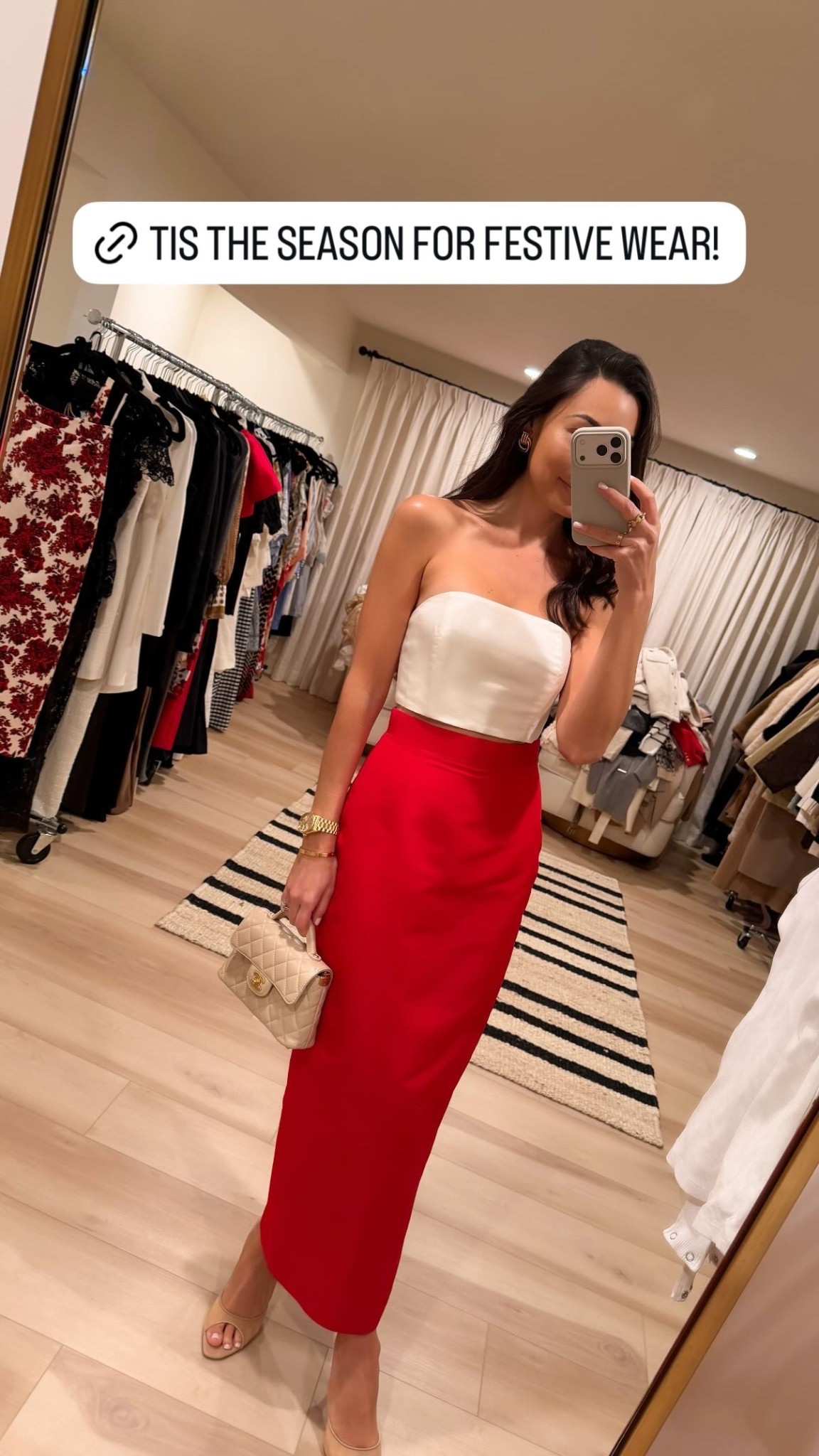 Alexia Maria skirt, red taffeta skirt, holiday outfit. 

#LTKHoliday #LTKootd #LTKSeasonal