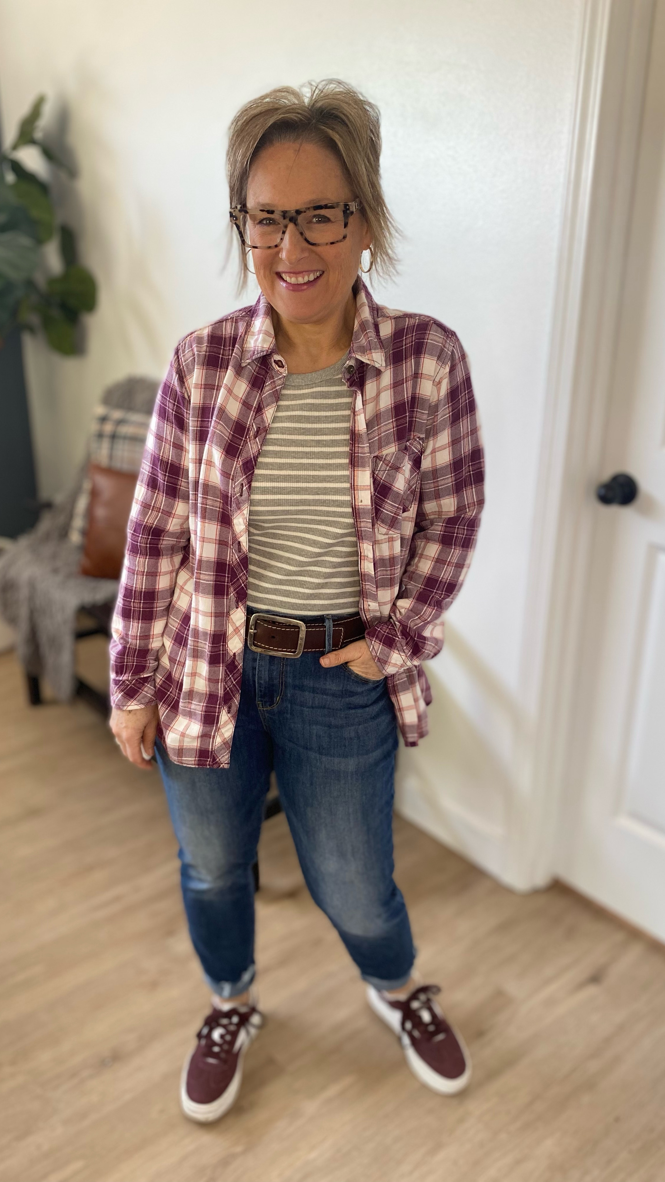 Getting my racer back, crew neck tanks ready for warmer weather and making sure I don’t forget my flannels! 
#curvy #springoutfit #spring


#LTKMidsize #LTKPetite #LTKWorkwear