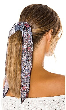Genie by Eugenia Kim X REVOLVE Tai Scrunchie in Blue Multi from Revolve.com | Revolve Clothing (Global)