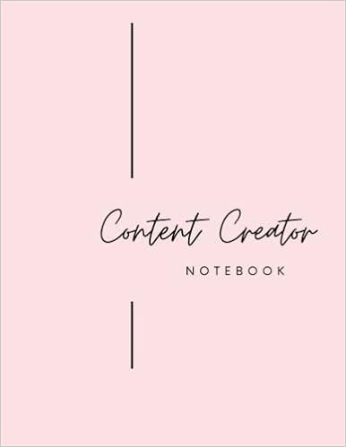 Content Creator: Notebook    Paperback – September 18, 2022 | Amazon (US)