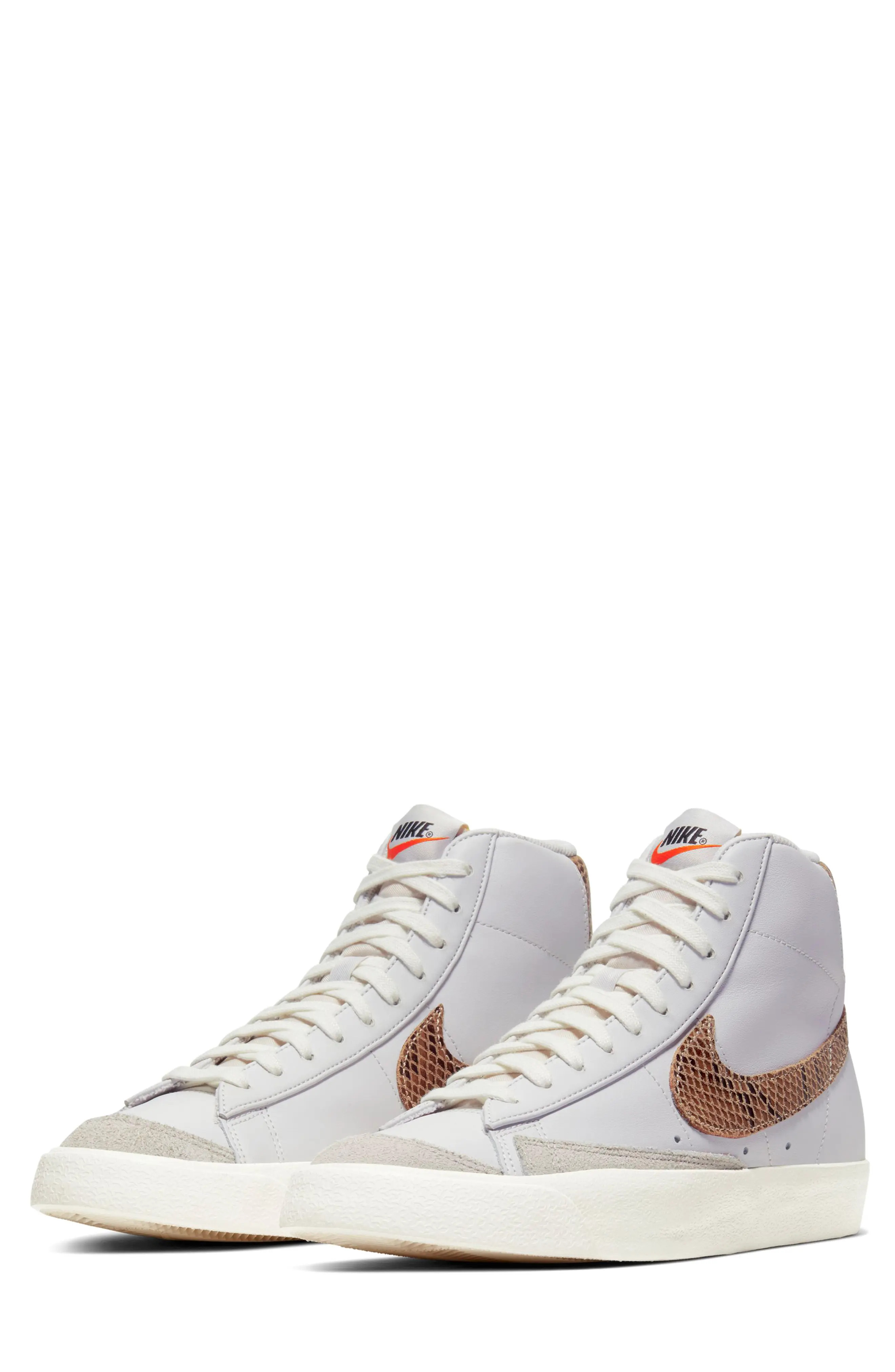 Men's Nike Blazer Mid '77 Vintage Reptile Sneaker, Size 8 M - Grey | Nordstrom