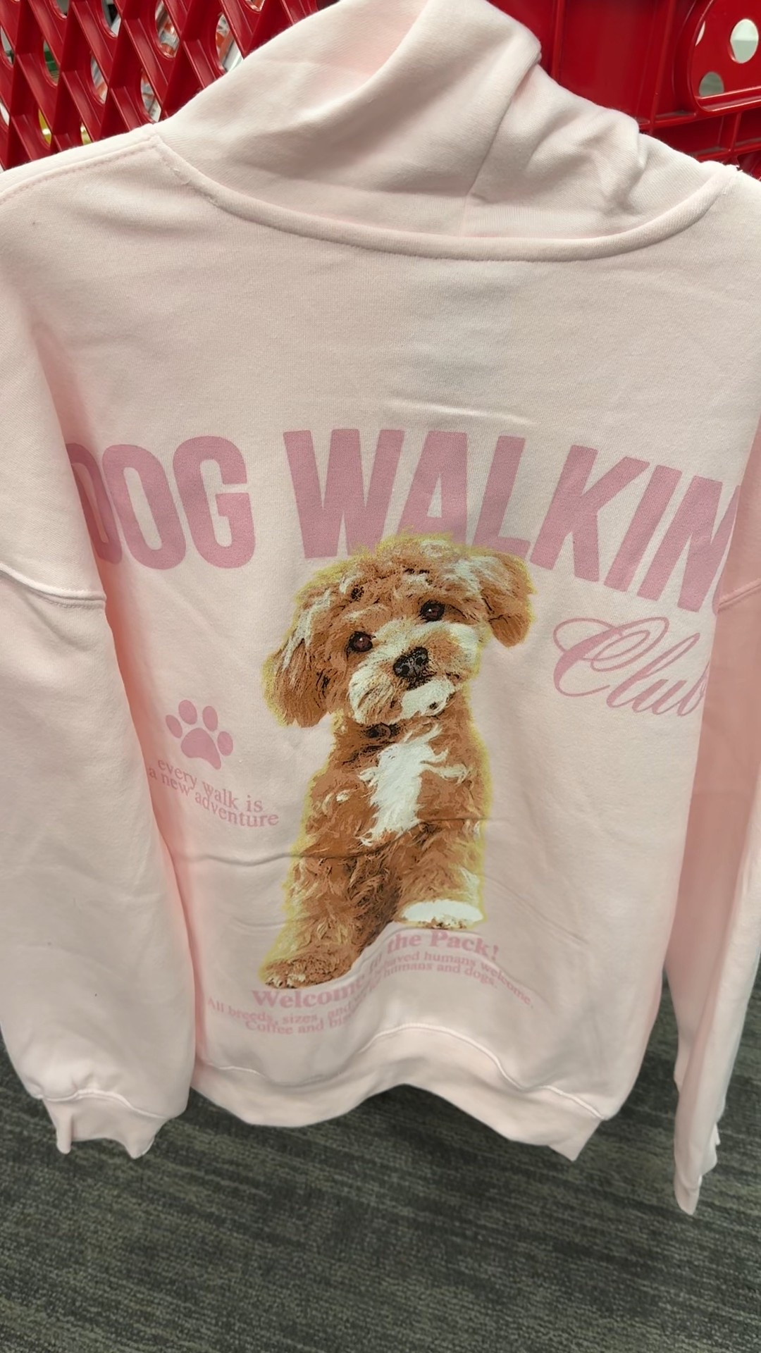 Cute new hoodie 🐶🐾 there's matching pants too 

#LTKMidsize #LTKootd #LTKgrwm