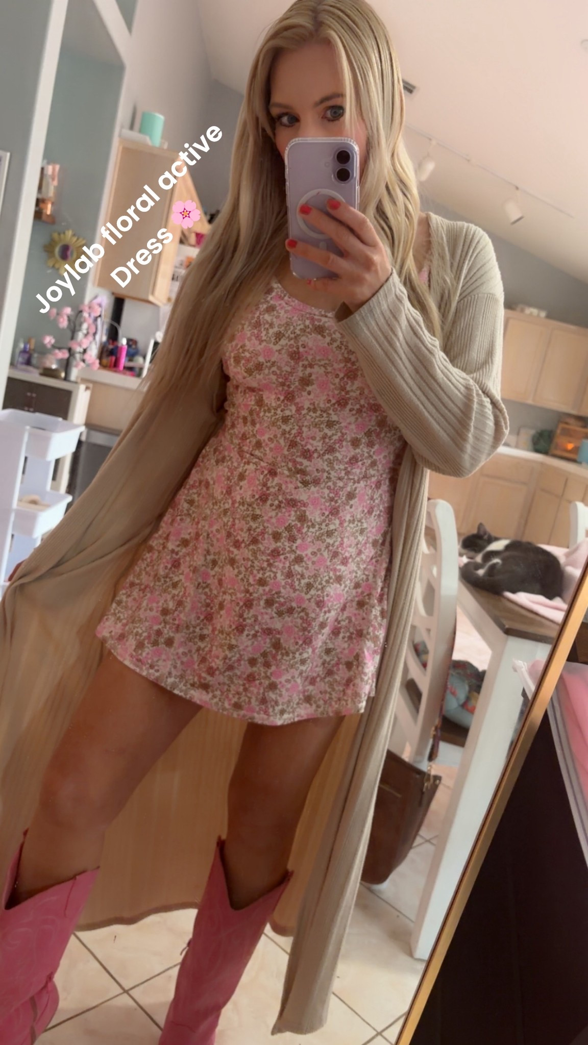 JoyLab floral active dress from Target perfect spring outfit 🌸 

#LTKgrwm #LTKMothersDay #LTKootd