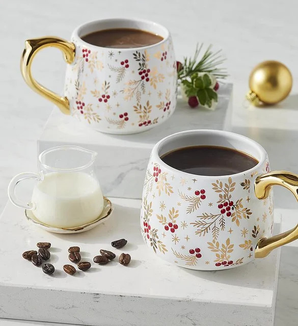 Holiday Bayberry Mugs - Set of 2 | Harry & David