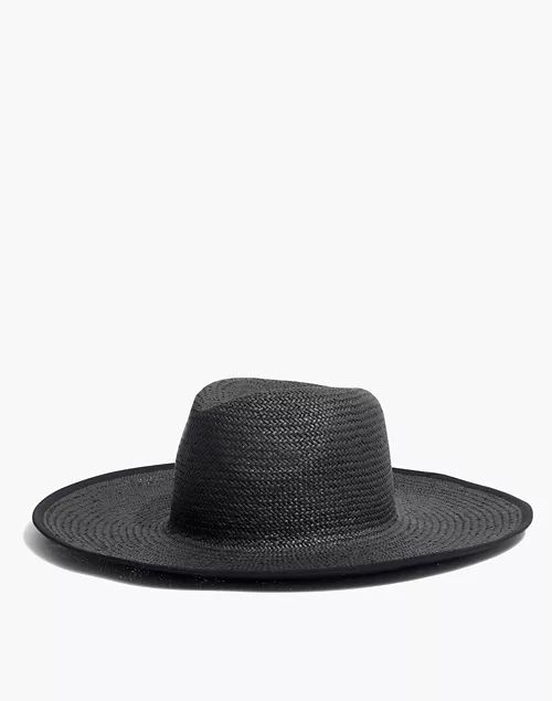 Wide-Brimmed Straw Sunhat | Madewell