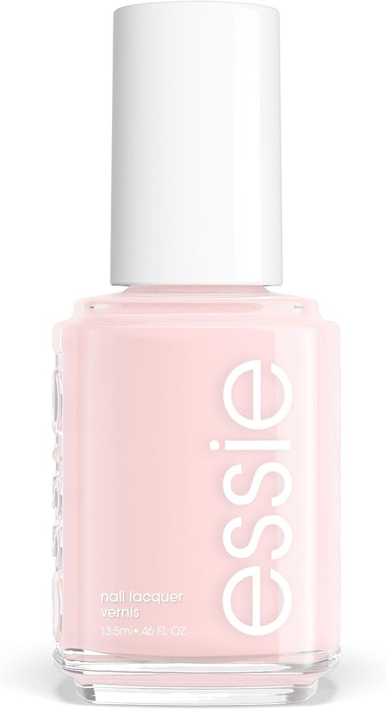essie Salon-Quality Nail Polish, 8-Free Vegan, Sheer Pale Pink, Ballet Slippers, 0.46 fl oz | Amazon (US)