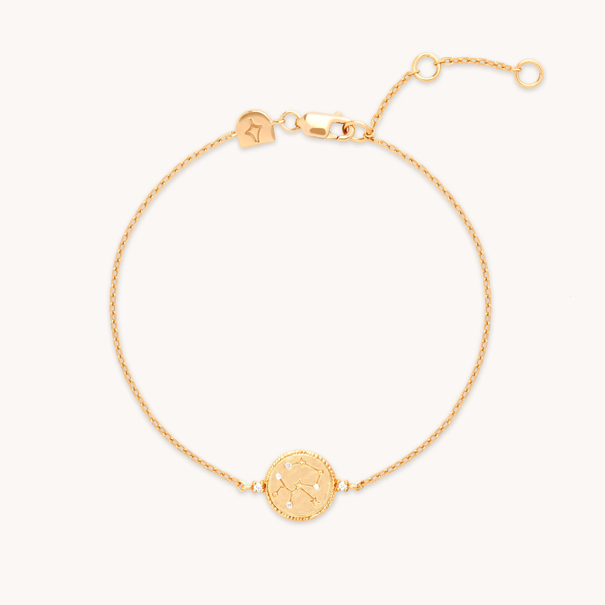 Sagittarius Zodiac Bracelet in Gold | Astrid & Miyu UK