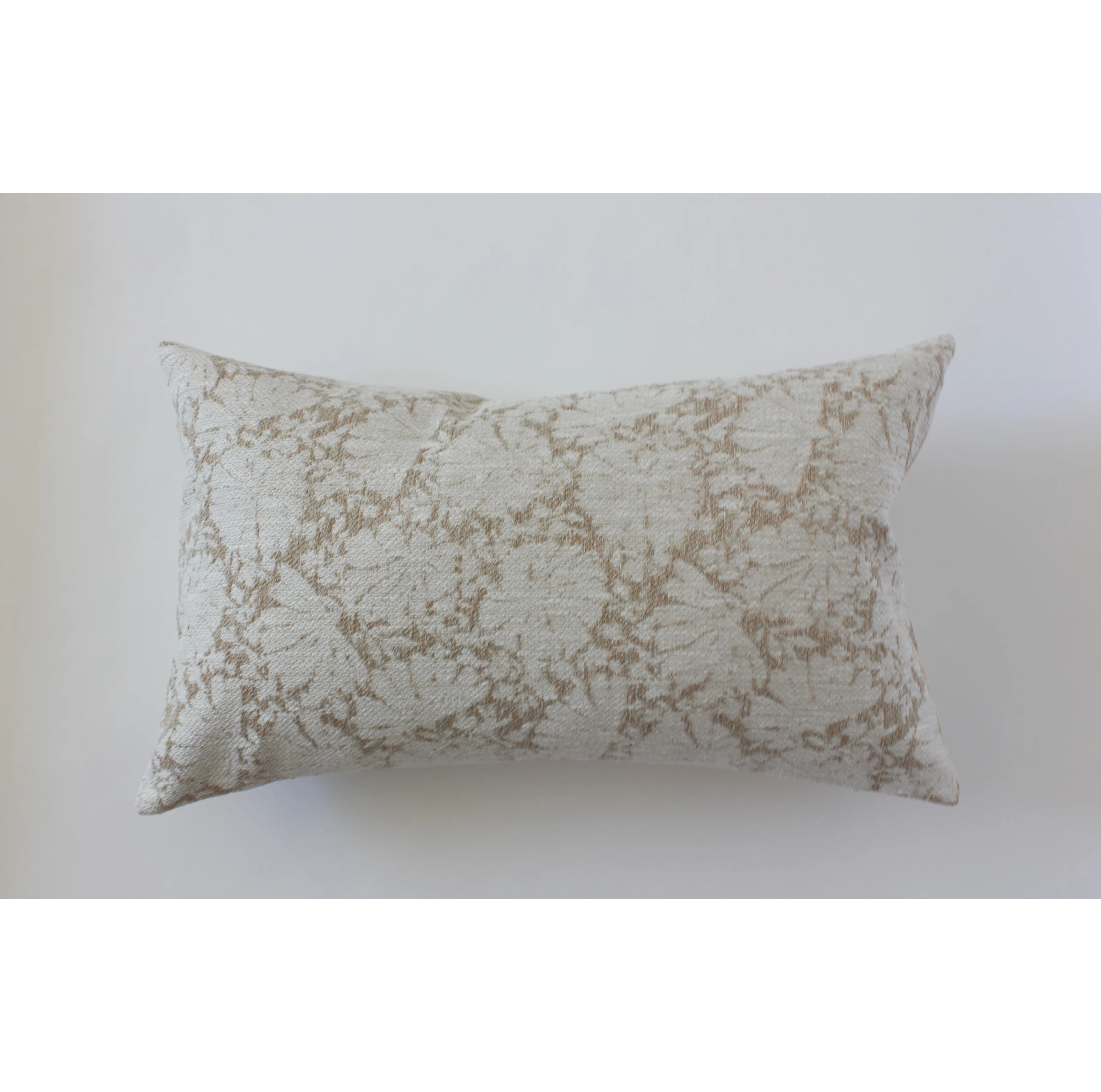 Ivory Floral Pillow, Light Neutral Floral Pillow Covers | Wayfair North America
