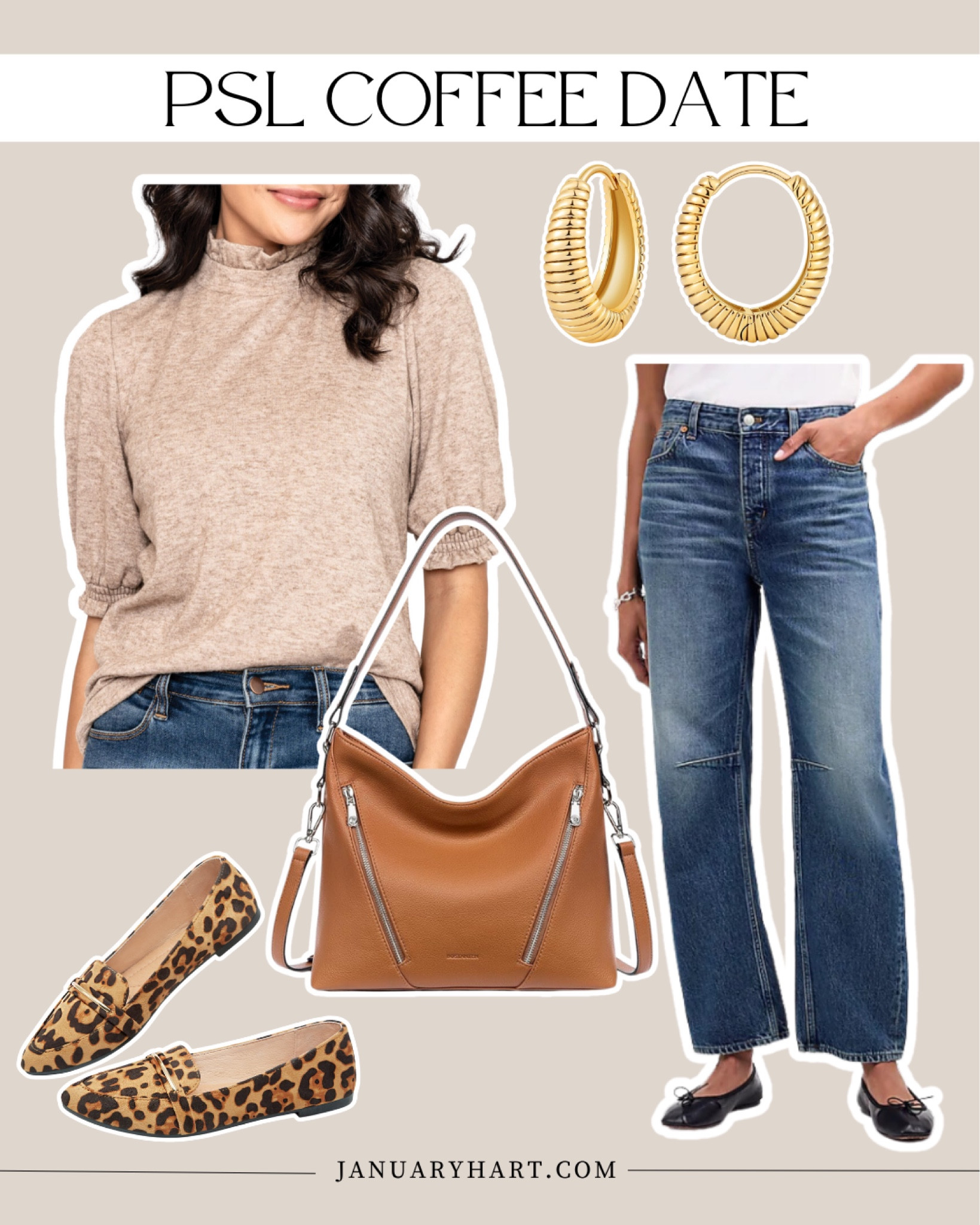 October Lookbook 🍁

Fall outfit ideas, neutral outfit idea, barrel denim jeans, leopard flats

#LTKOver40 #LTKWorkwear #LTKStyleTip