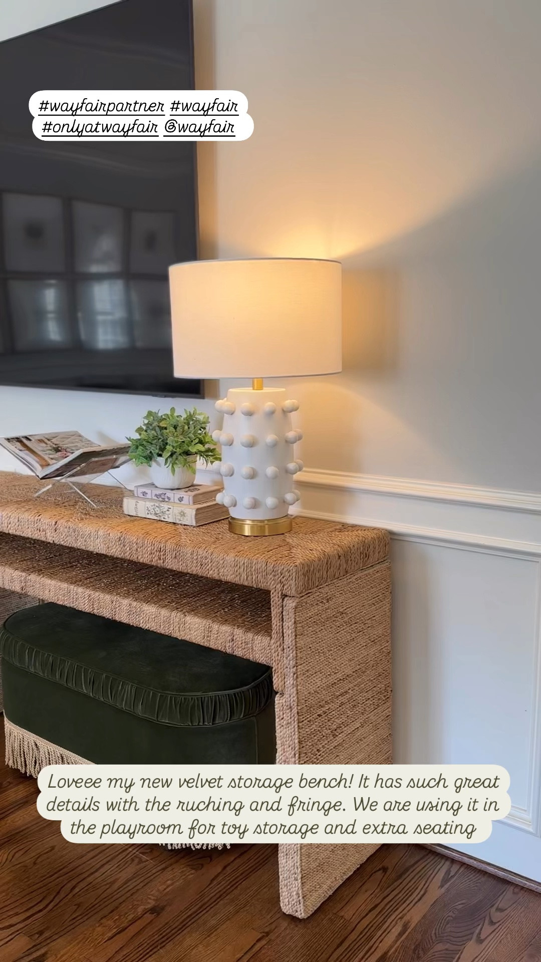 So many beautiful @Wayfair pieces I own and love! #wayfair #wayfairpartner #onlyatwayfair #ad #paidlink

#LTKVideo #LTKStyleTip #LTKHome