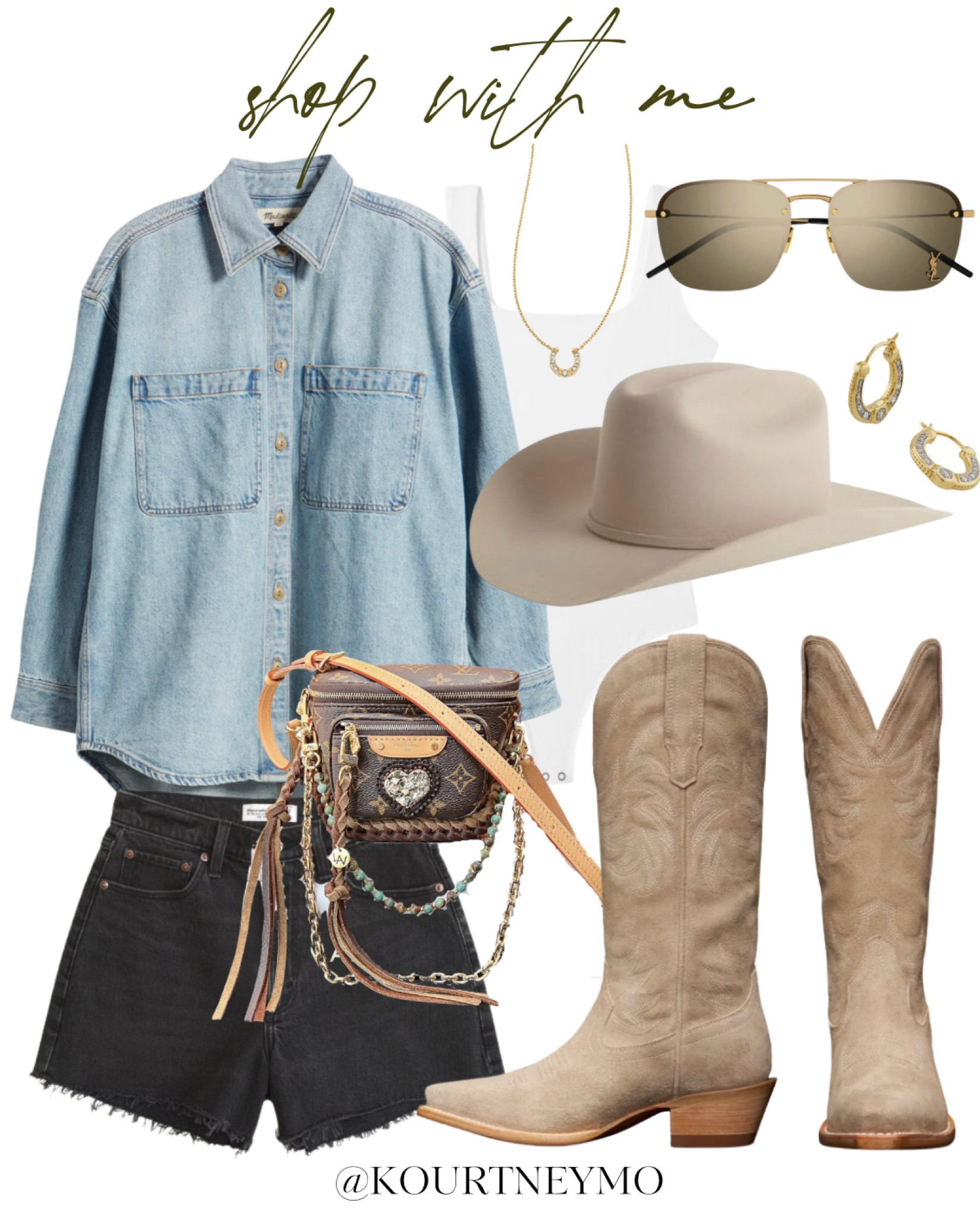Western style inspo for my neutral + gold girlies ✨🤠

Western boot styling, country concert, rodeo style, Tecovas, Madewell, Abercrombie, YSL, Stetson, Kendra Scott

#LTKshoecrush #LTKstyletip