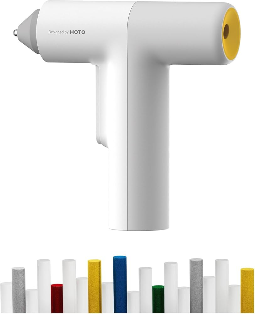 HOTO Glue Gun, Easyflow Hot Glue Gun with 40 Glue Sticks, Auto Dispensing, Fast Preheating Mini H... | Amazon (US)