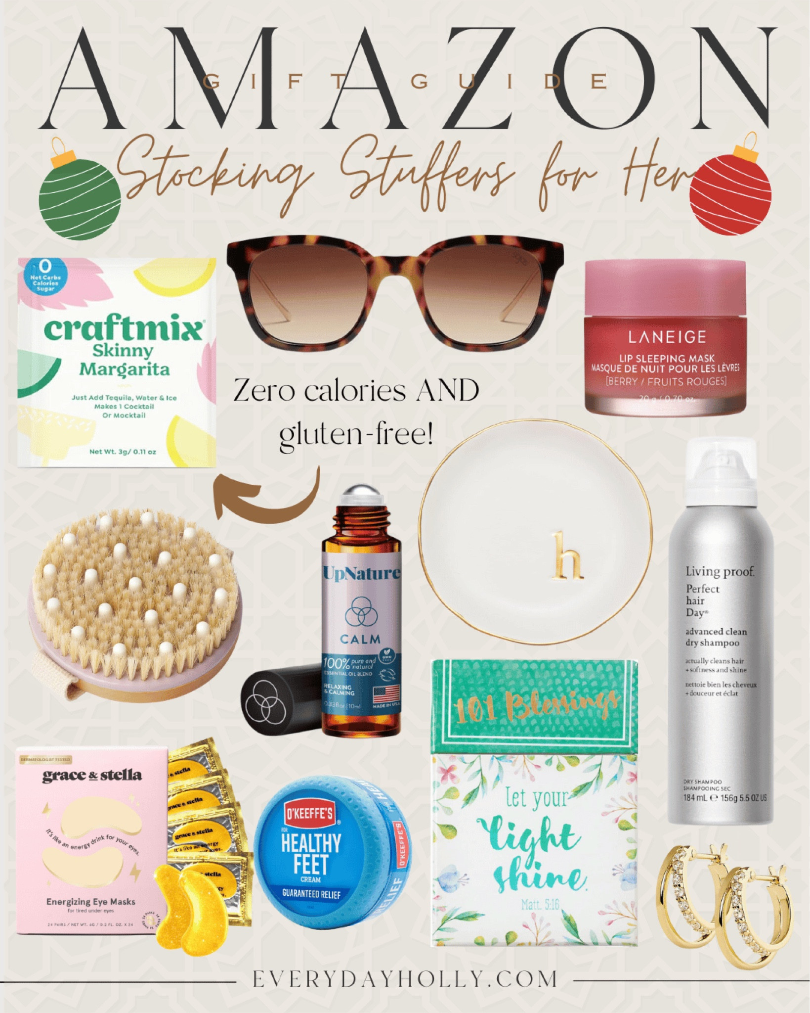 Stocking Stuffers for Her

Gift guide  gift ideas  gifts for her  stocking stuffer  sunglasses  beauty finds  cocktail mix  hair care  gold jewelry  eye mask  EverydayHolly

#LTKfindsunder100 #LTKbeauty #LTKSeasonal