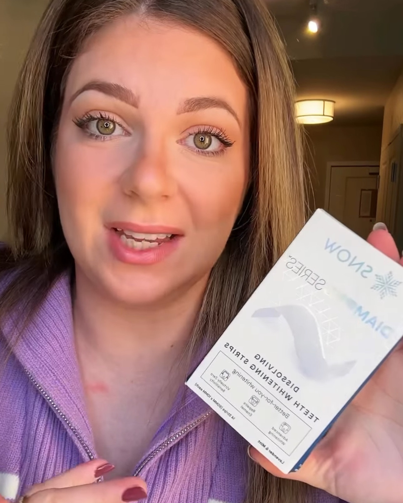 Unless you want people thinking you have fake teeth— do not use these teeth whitening strips as directed. They work SO good and don’t use the harsh ingredients the other guys use. These actually have nano-hydroxyapatite which helps with remineralizing teeth. So these work FOR your teeth instead of against them.

#LTKBeauty