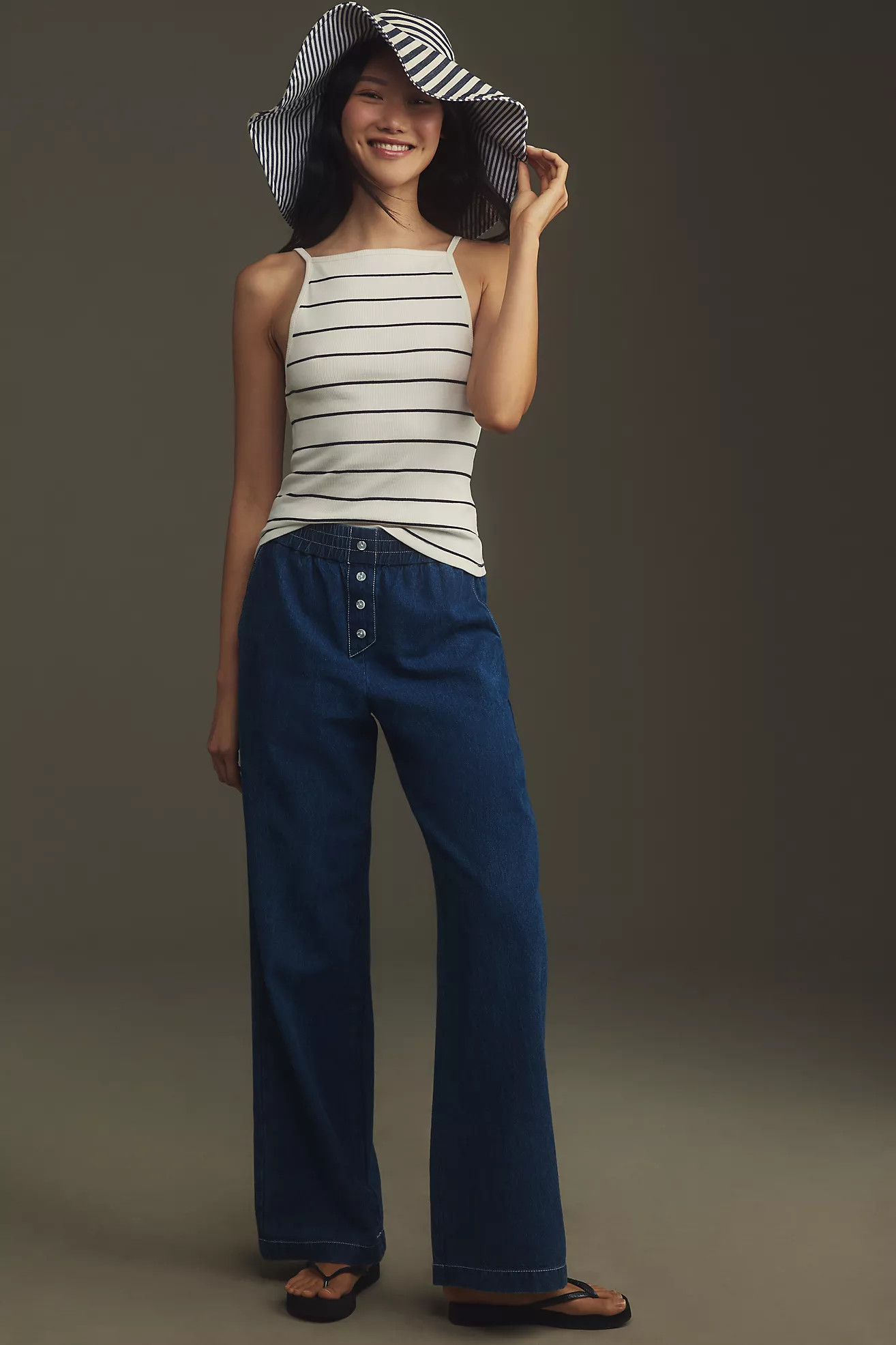 Pilcro High-Neck Tank | Anthropologie (US)