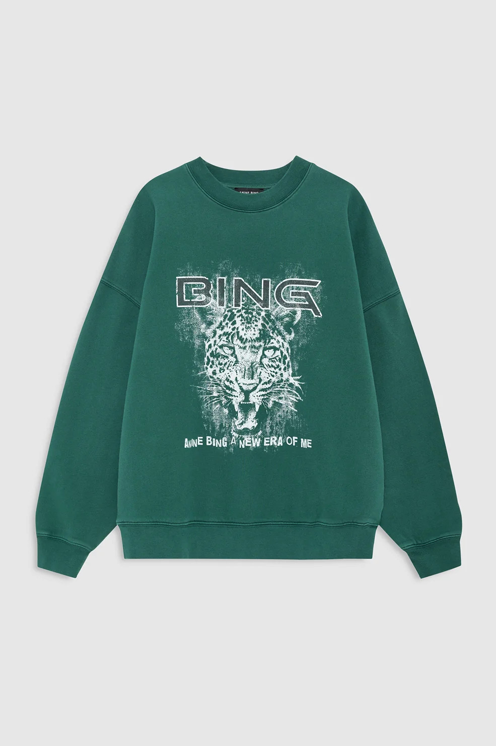 Miles Sweatshirt Leo Muse - Deep Emerald | Anine Bing