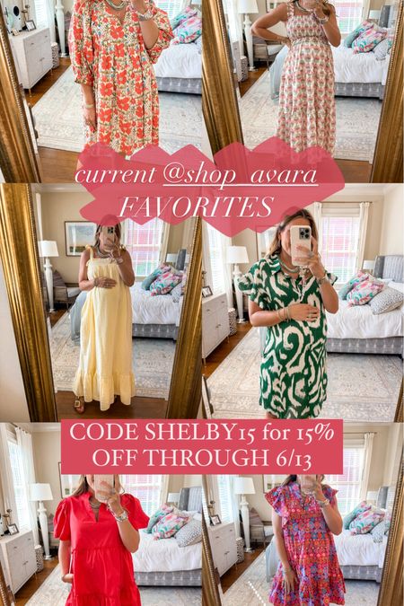 These pieces from Avara are so cute for summer & work well with a bump (I sized up to a med in all) // code SHELBY15 for 15% off through 6/13 // pregnancy outfits, maternity outfits, printed dresses 

#LTKFindsUnder100 #LTKBump #LTKSeasonal