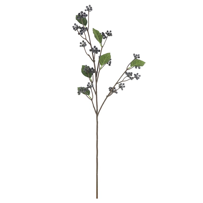 Purple Berry Floral Stem, 30" | At Home