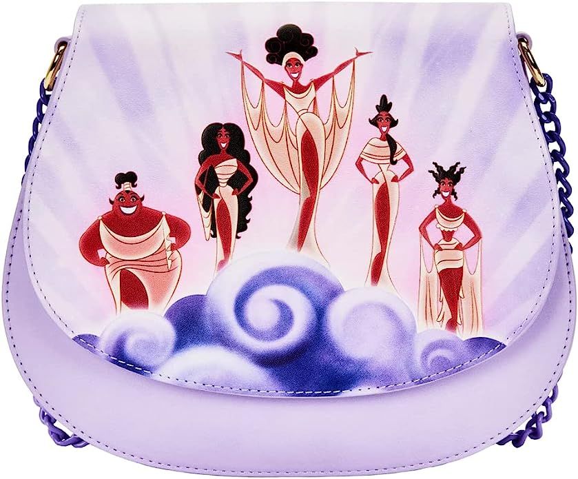 Loungefly Disney Hercules Muses Clouds Crossbody Bag Hercules One Size | Amazon (US)