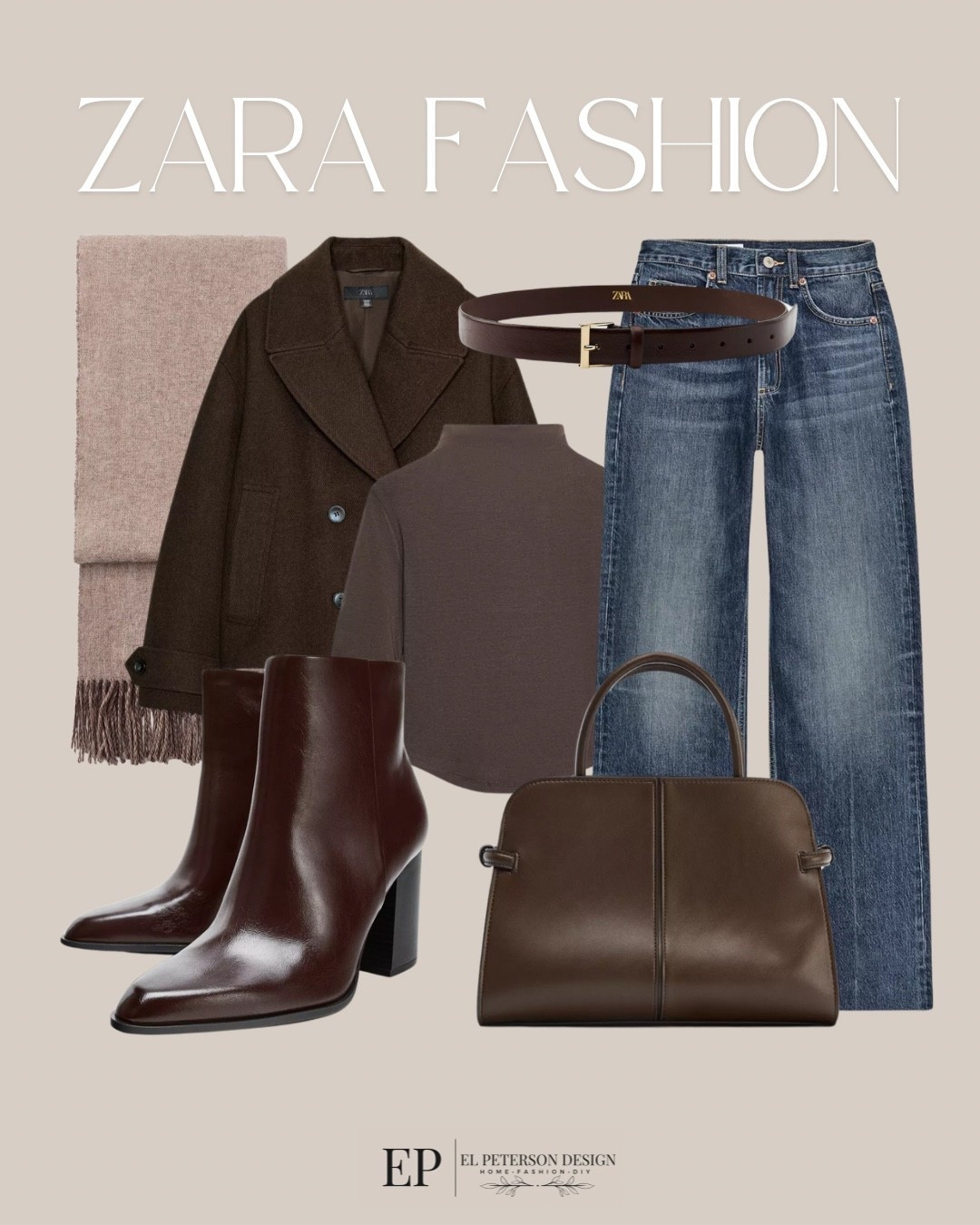 Zara
Jeans
Purse
Top
Belt
Jacket
Boots 

#LTKFindsUnder100 #LTKStyleTip
