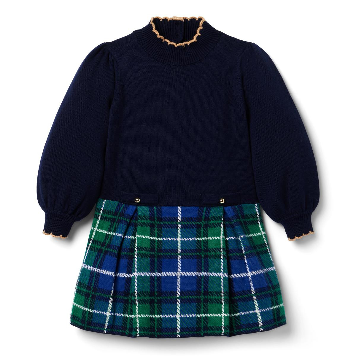 The Tartan Sweater Dress | Janie and Jack