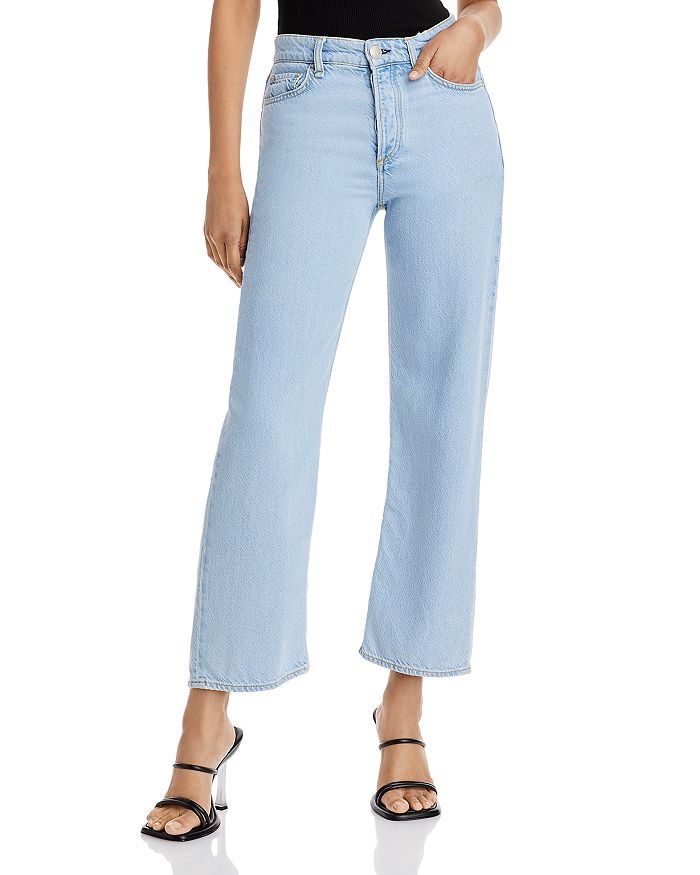 Logan Featherweight High Rise Wide Leg Jeans in Blossom | Bloomingdale's (US)