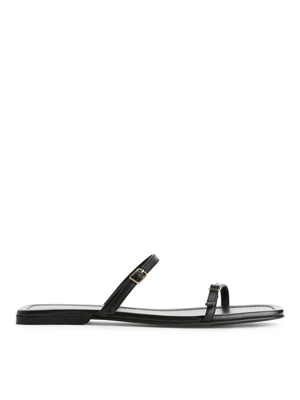 Slip-In Leather Sandals | ARKET (EU)