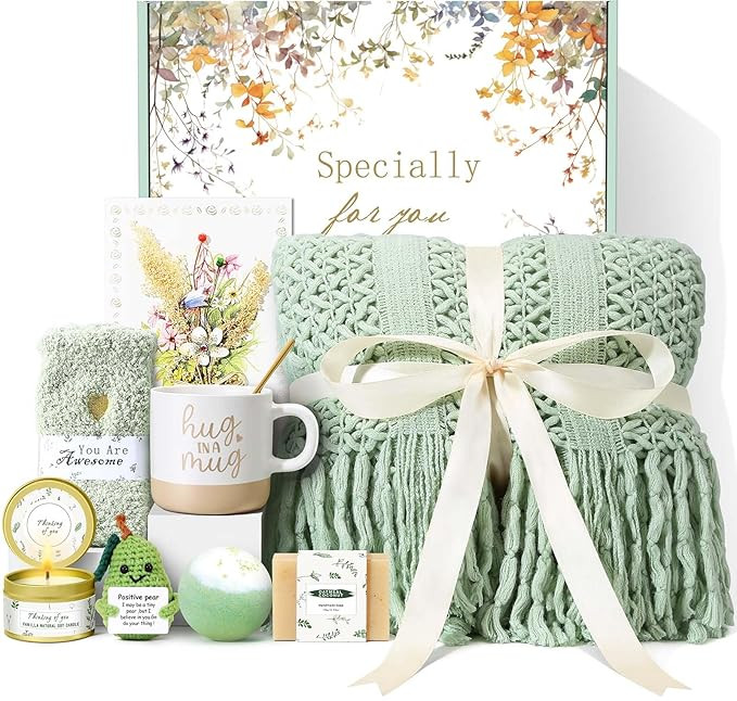 Mothers Day Gifts for Mom Wife Grandma Friends Sister, Birthday Gifts for Women Self Care Spa Gif... | Amazon (US)
