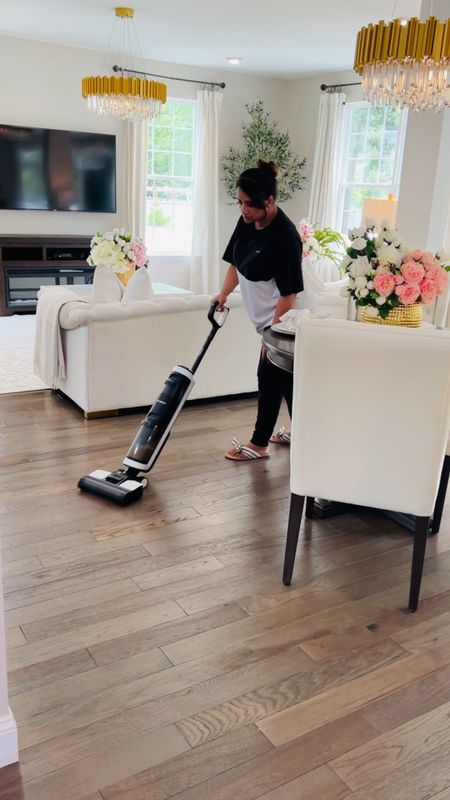 The best investment you will ever make for your floors!! This vacuum and mop all in one is now on sale for $100 off!!! Run and grab yours today before the sale is over!! I promise this will change the way you clean your floors forever!! Safe for all floor types. Not designed for carpet.

Amazon finds 
Amazon mop 
Home refresh 
Home Reset
Mop and vacuum
Cleaning 
Organizing 


#LTKhome #LTKVideo #LTKsalealert