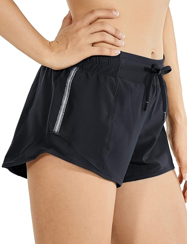 CRZ YOGA Quick-Dry Loose Running Shorts Sports Workout Shorts for Women Gym Athletic Shorts with ... | Amazon (US)