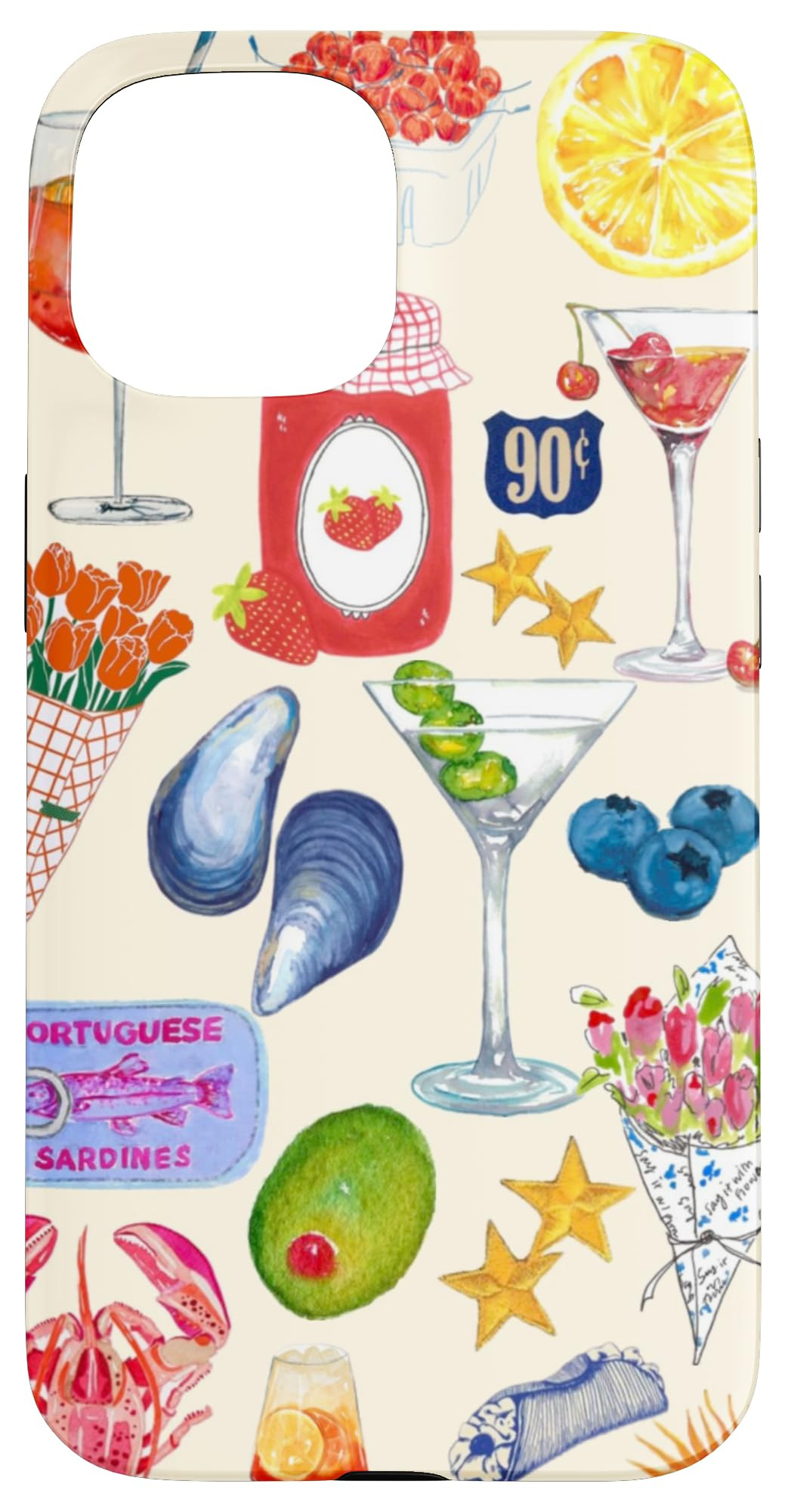 European Summer Case for iPhone 15 | Amazon (US)