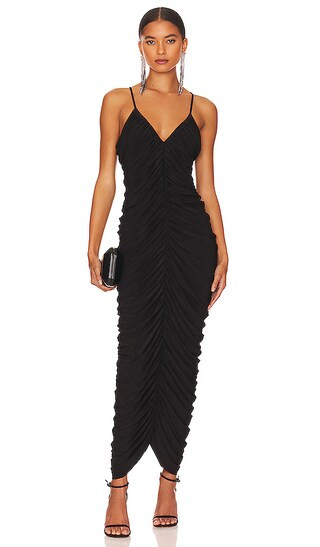 Slip Diana Gown in Black | Revolve Clothing (Global)