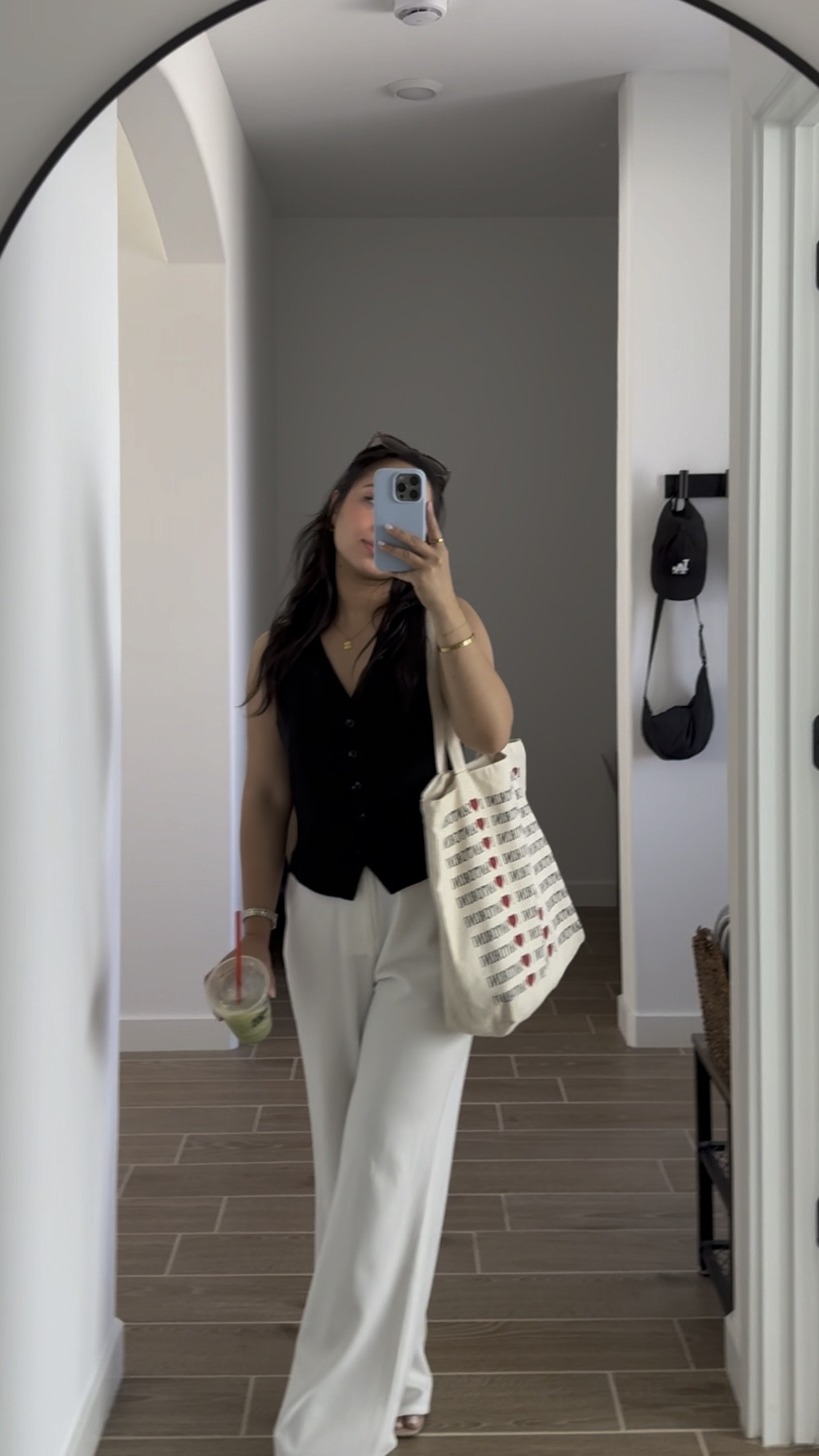 Vest is from H&M, wearing a size small. Exact one is sold out, but linked similar ones.:) 

#LTKFindsUnder50 #LTKStyleTip