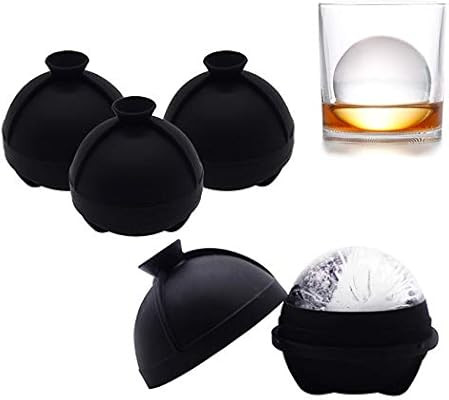 Helpcook Ice Ball Molds ,Round Ice Cube Molds-Silicone Sphere Ice Molds with Built-in Funnel-Make... | Amazon (US)