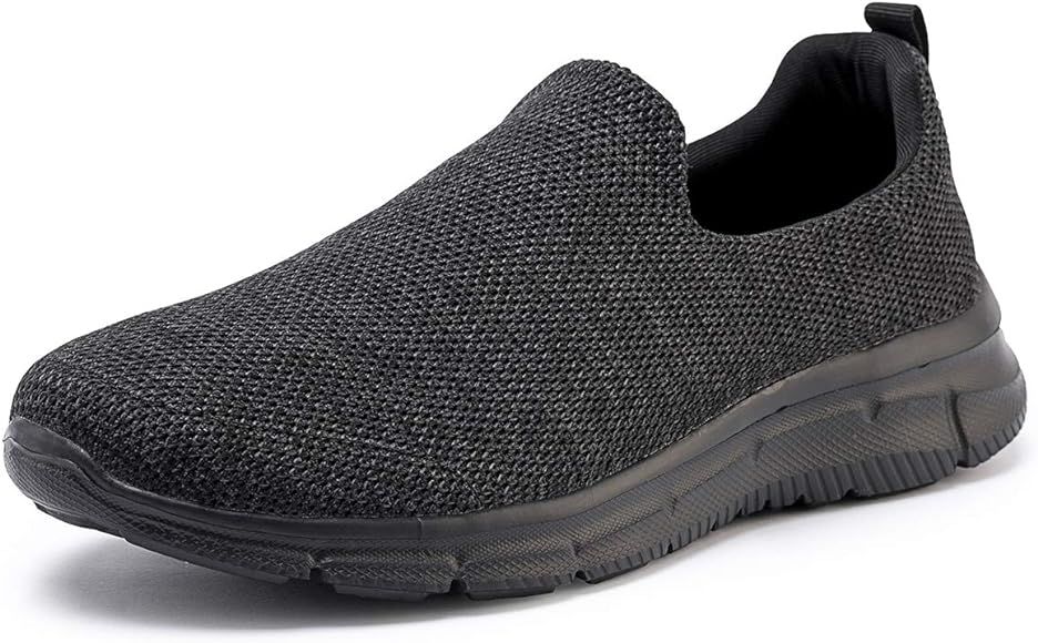 Frank Mully Men's Slip On Walking Shoes Lightweight Casual Knit Loafer Sneakers Comfortable Mesh ... | Amazon (US)