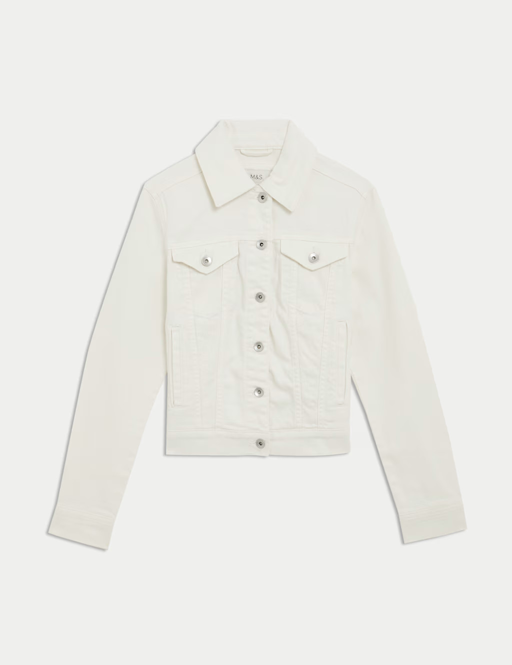 Cotton Rich Denim Jacket with Stretch | Marks & Spencer (UK)
