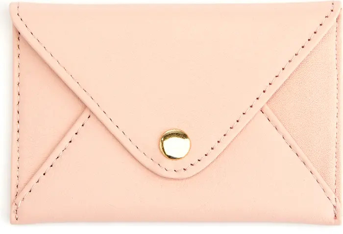 Leather Envelope Card Holder | Nordstrom