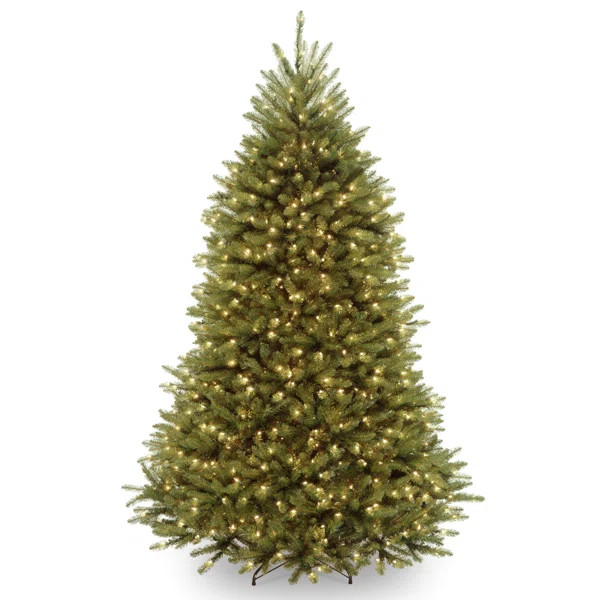 Dunhill Fir Lighted Artificial Fir Christmas Tree | Wayfair North America