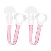 MAM Soother Clip Double Pack Plain - Pink | Boots.com