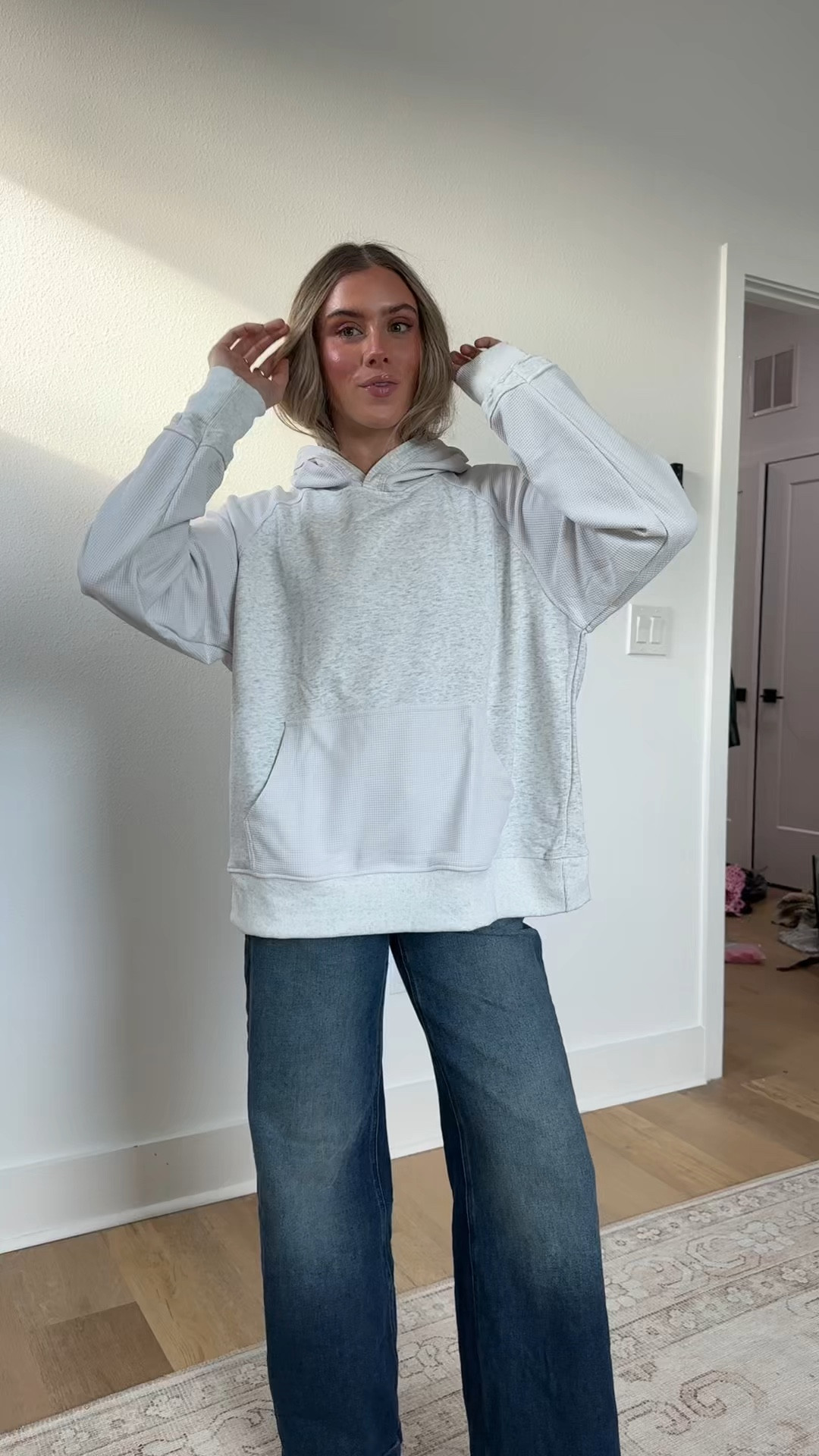 Amazon size small Gacaky Hoodies for Women Casual Oversized Waffle Sweatshirts Fall Fashion Pullover Tops Outfits Clothes

#LTKSeasonal #LTKootd #LTKSaleAlert