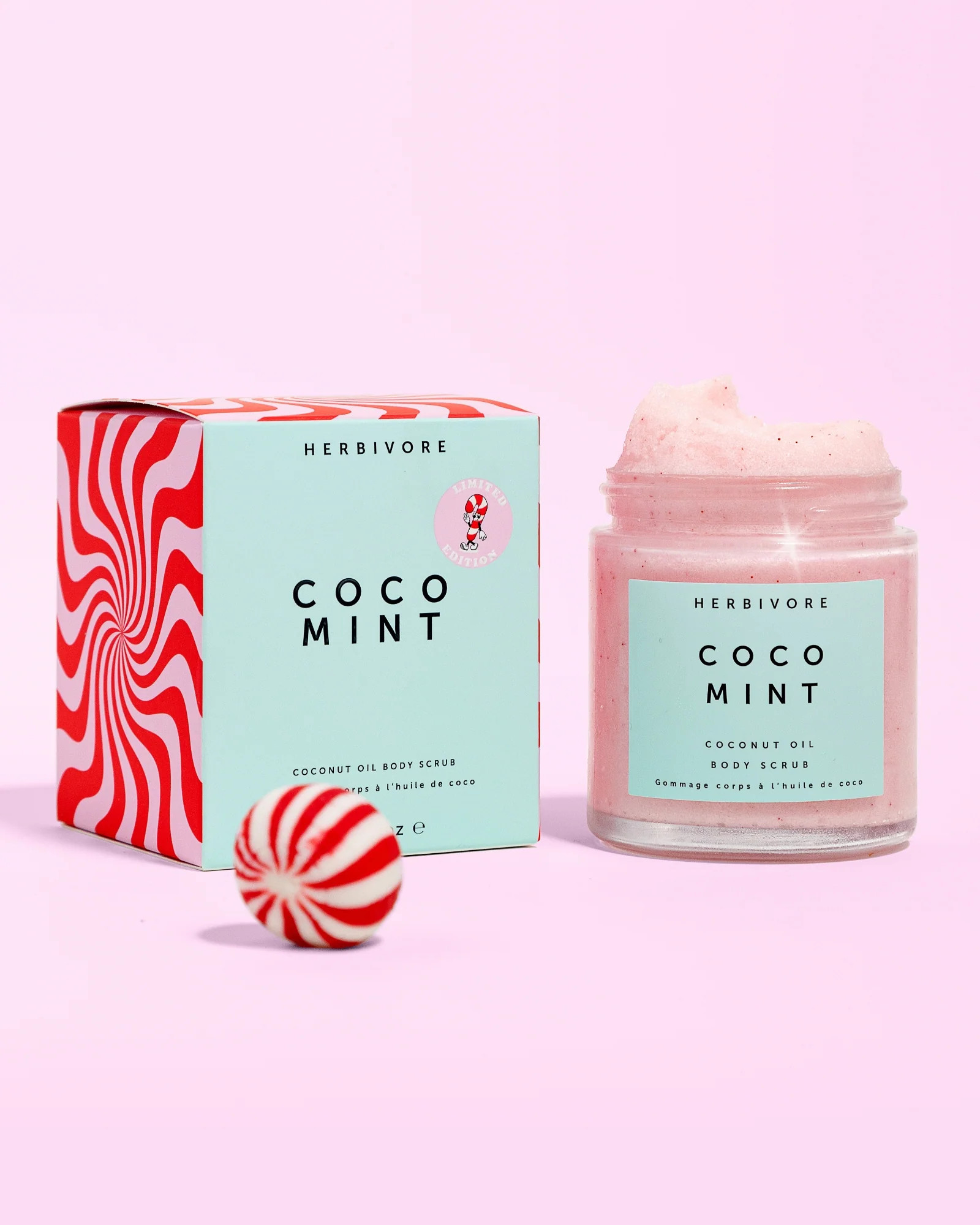 COCO MINT Coconut Oil Body Scrub | Herbivore