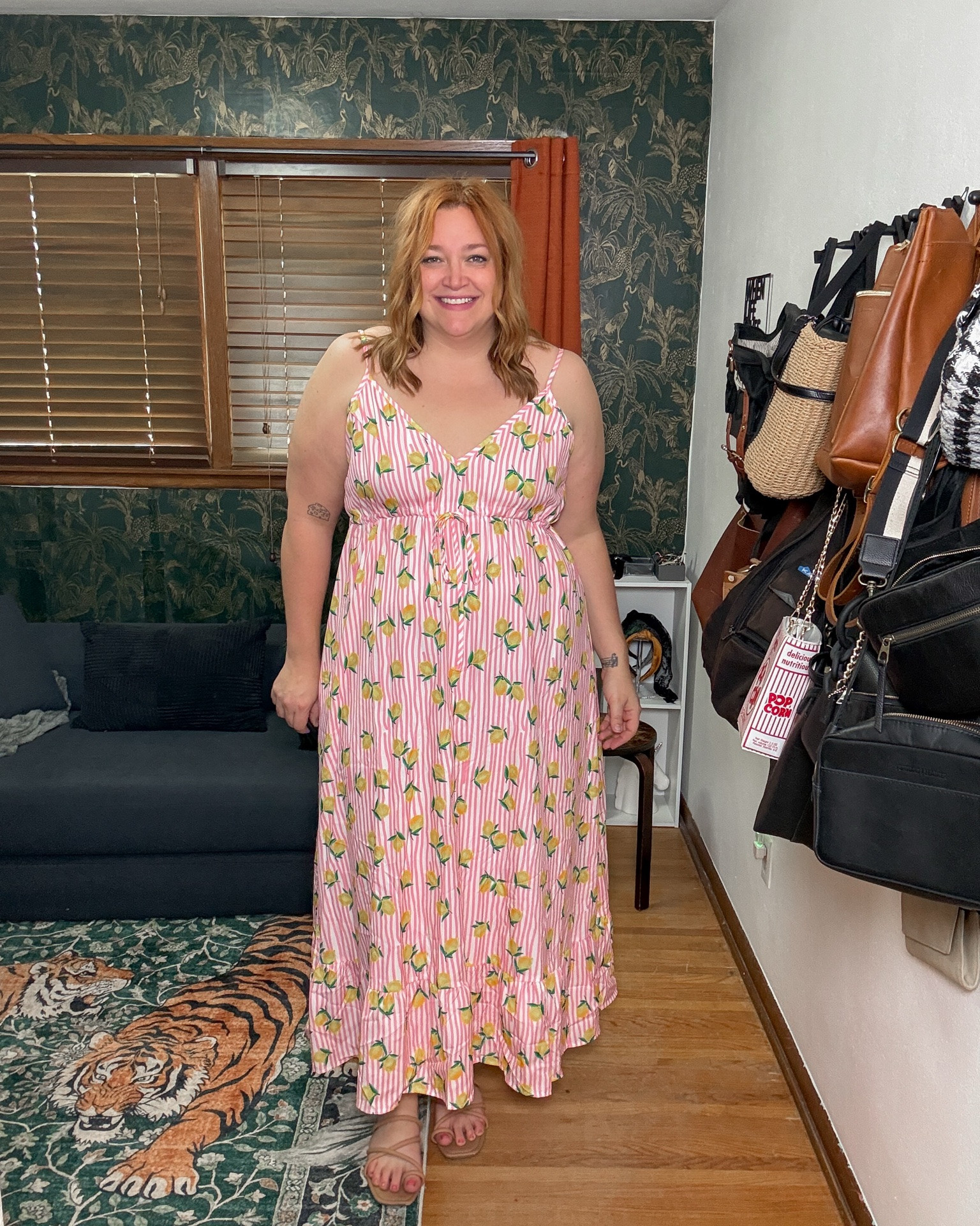 Mid size and plus size spring dress
Wearing 3X as a US 18

#LTKPlusSize #LTKMidsize