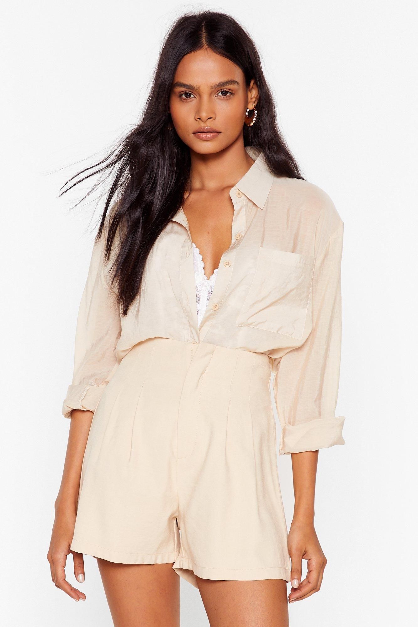 Save a Pleat for Me High-Waisted Shorts | NastyGal (US & CA)