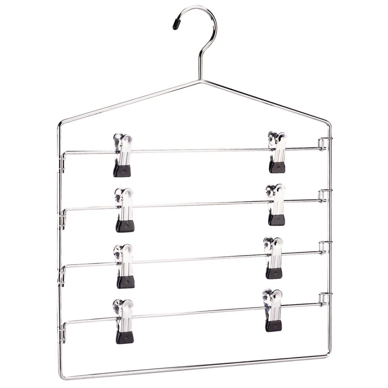 Organize It All 0300-B Four Tier Pivoting Arm Clothes Hanger with Clips | Build.com, Inc.