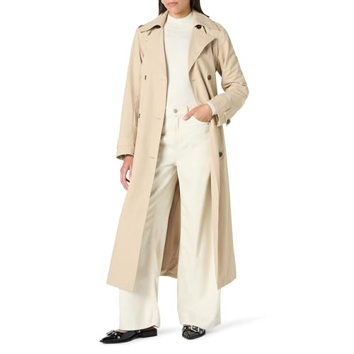 The Drop Women’s Emilia Elongated Trench, Hummus, XXL, Plus Size | Amazon (US)