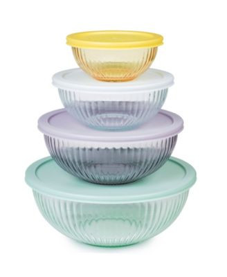 Sedona Kitchen 4-Pc. Glass Mixing Bowl Set - Macy's | Macy's