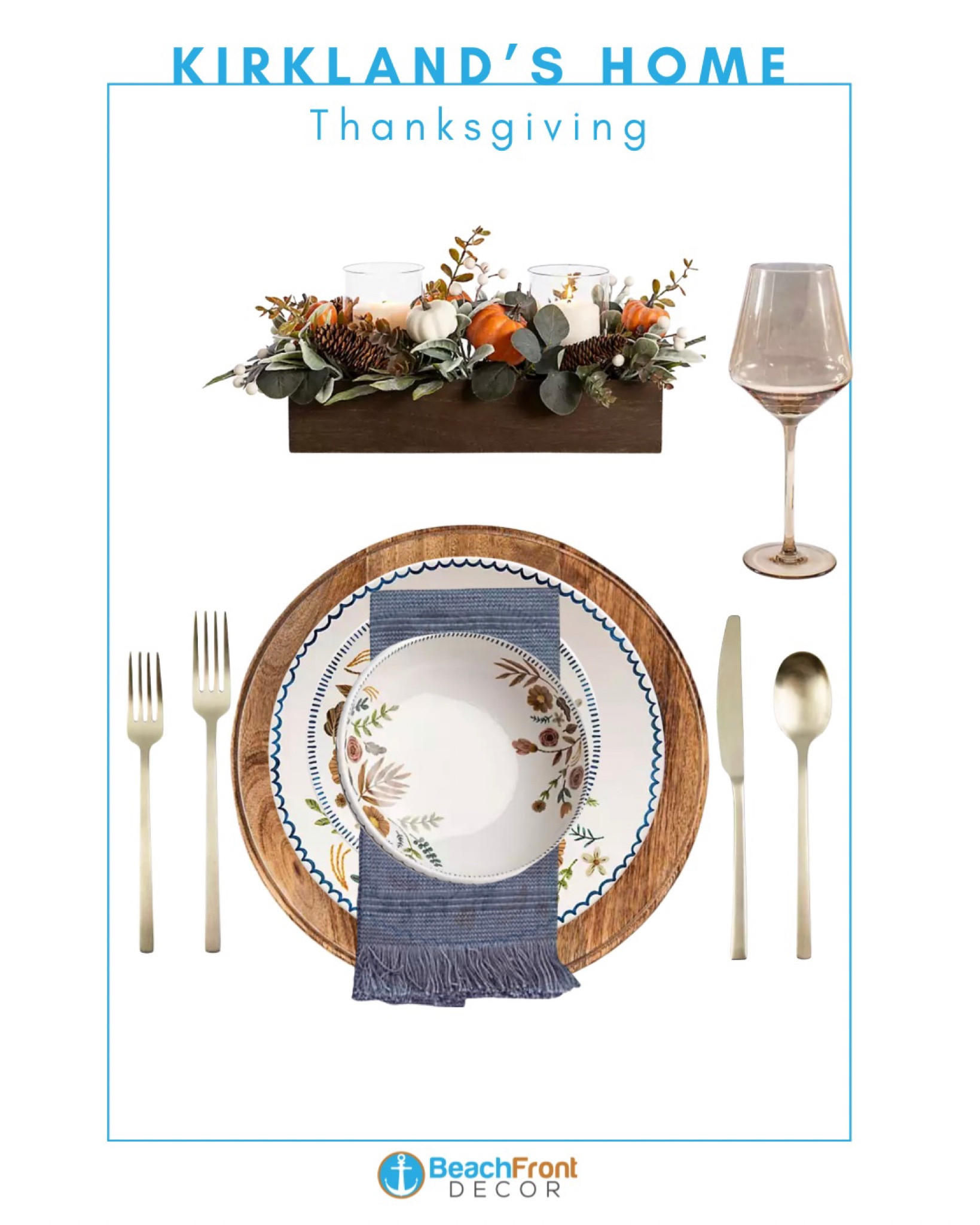 Thanksgiving Table Setting with products from Kirkland’s Home 🍂



#LTKhome #LTKparties #LTKHoliday